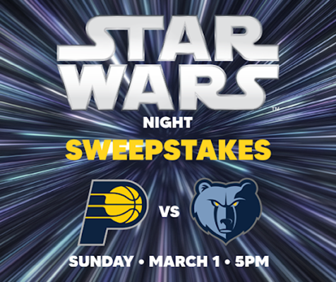Example - Star Wars sweepstakes